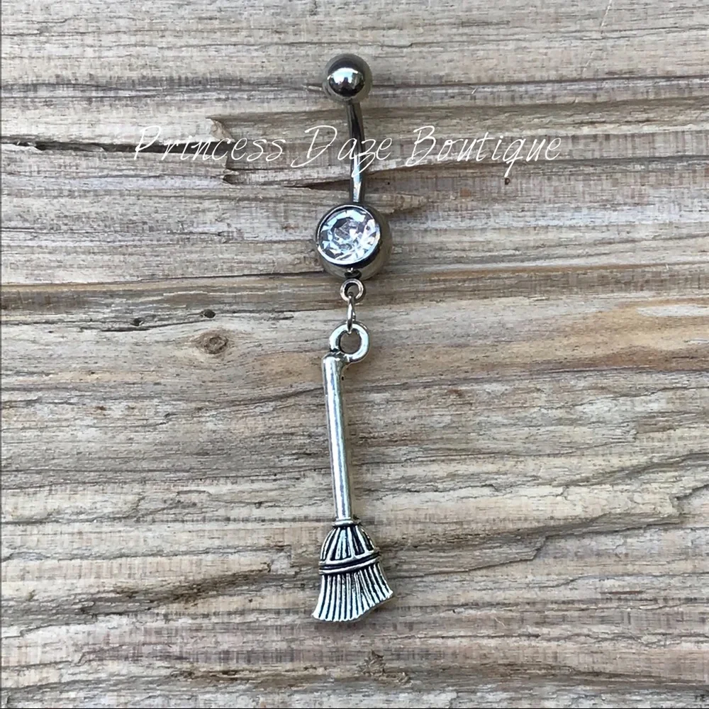 Witches Broom Belly Button‎ Ring